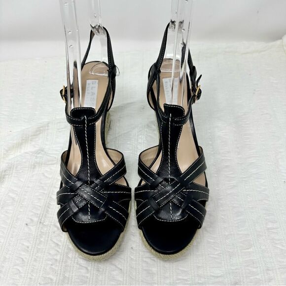 Bill Blass Wedge Sandals- Size 8 - Picture 3 of 14